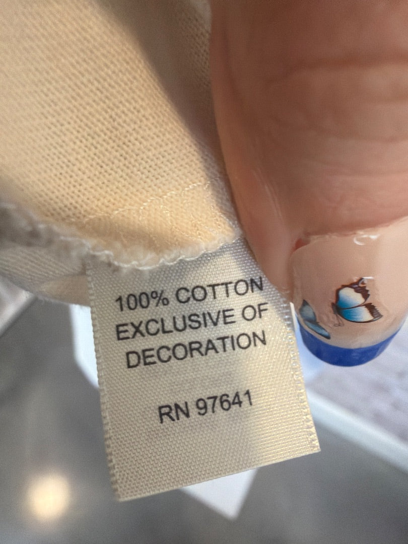 J.jill Shirt, Cream, Large, Used - Excellent