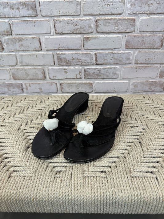 Donald Pliner Sandals, Black, 7.5N, Used - Good