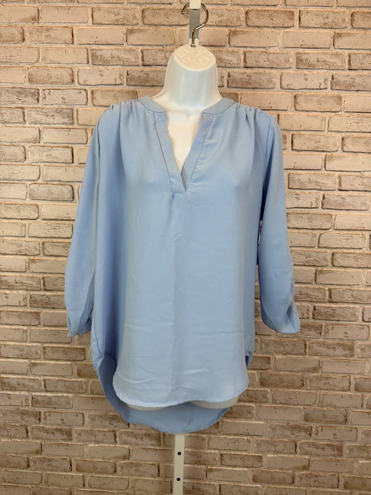 Zenana Shirt, Blue, Small, Used - Good