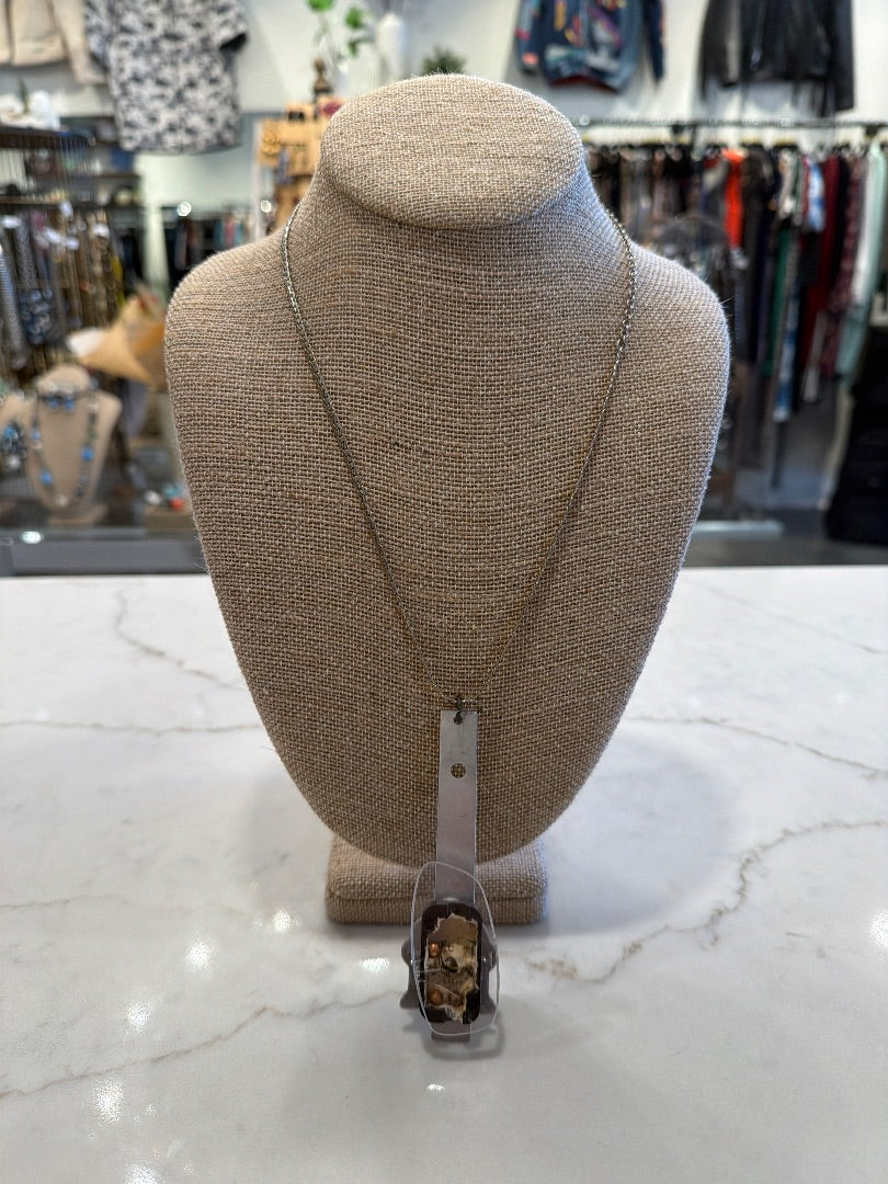 Various Necklace, Silver, One Size, Used - Good