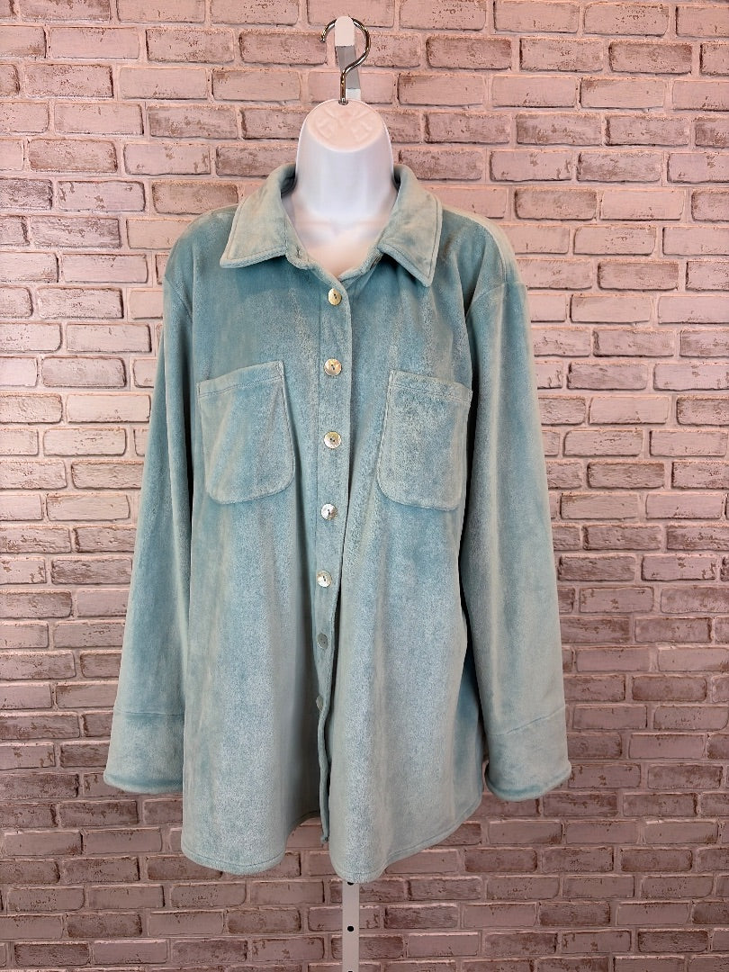 Soft Surroundings Jacket, Blue, XL, Used - Good