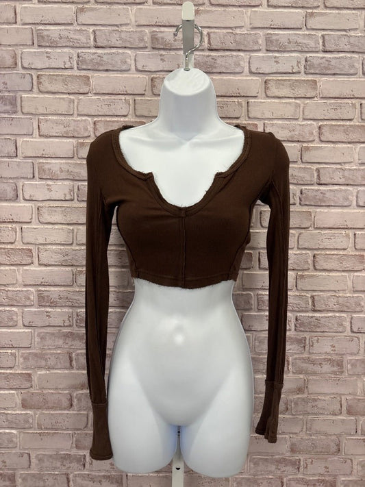Out from under Shirt, Brown, Small, Used - Good - Chill Boutique Consignment