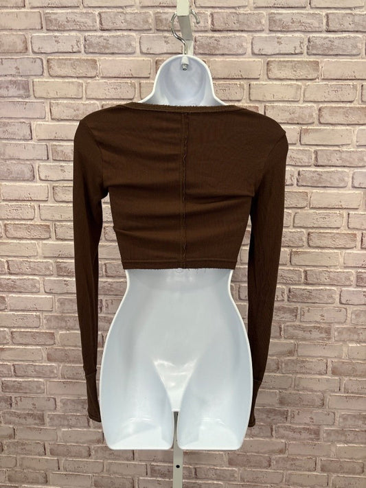 Out from under Shirt, Brown, Small, Used - Good - Chill Boutique Consignment