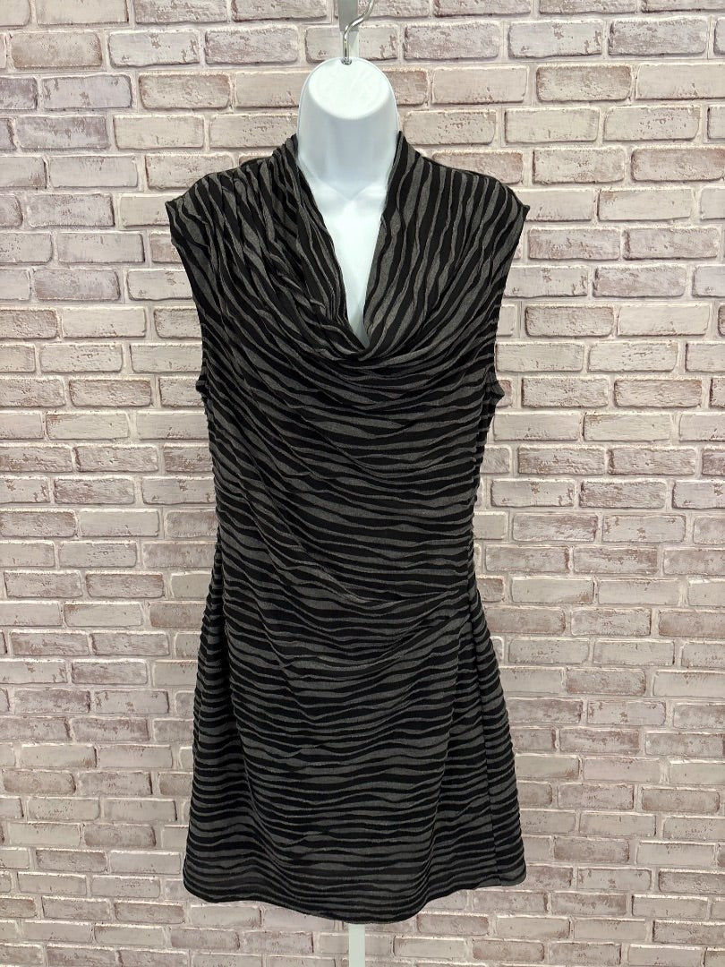 Studio M Dress, Black/grey, Large, Used - Good - Chill Boutique Consignment