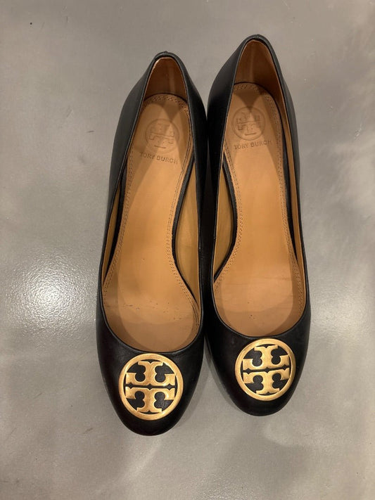 Tory Burch Heels, Black, 8, Used - Good - Chill Boutique Consignment